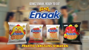 MIE GEMEZ ENAAK Renceng isi 10 x 18gr Mie Gemes Enak Rencengan snack cemilan anak murah mie kriuk