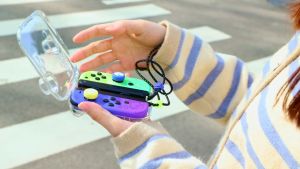 IINE Joycon nintendo switch mini storage protective magnetic case plastic