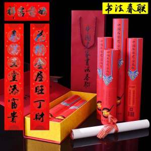 New Year Premium Calligraphy Spring Couplets Snake Year 2025 Festive Decoration Gift Item Bright Finish Door Paste