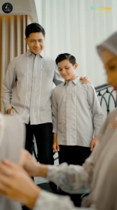 SARIMBIT LUBI DRESS GARDENA SAGE GREEN TERBARU 2026 TERMURAH COCOK UNTUK LEBARAN ATAU ACARA KELUARGA