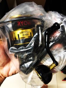 ORIGINAL RYOBI VIRTUS II SPINNING REEL ONE YEAR WARRANTY