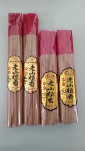 Laoshan Sandalwood Incense Sticks | 40cm / 33cm | Natural Sandalwood | 500pcs/pack 老山檀香支香｜40cm / 33cm｜天然 檀香 Joss Stick｜约500支/包