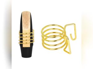 IRIN | Kẹp Miệng Kèn Alto Saxophone Kẹp Đầu Kèn Màu Vàng Phụ Kiện Nhạc Cụ Hơi Gỗ Dùng Cho Biểu Diễn