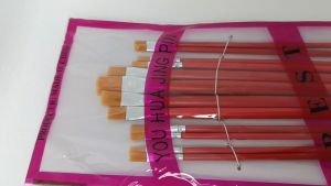 Vĩ 12 cây cọ vẽ màu nước đầu dẹp