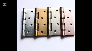 8-10 holes High Quality Strong Hinge Flat Open Butt Stainles Steel Ball Bearing Hinge Door Windows