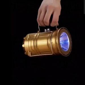 RS Lampu dan Senter Led Solar Camping Emergency Lentera Tarik