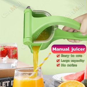 Manual juicer Plastic Green Hand Press Citrus Extractor Machine Manual Squeezer Juice Mixer Mini