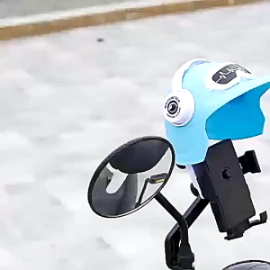 พร้อมส่ง ที่วางโทรศัพท์มือถือกันฝน ป้องกันน้ํา รูปทรงหมวกกันน็อคขนาดเล็กปิดกั้นแสงและฝนสำหรับโทรศัพท์