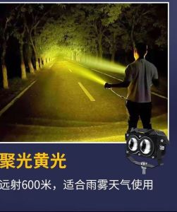 Ultra-Bright External Motorcycle LED Bulb 12V-96V Waterproof Battery Light for Electric Vehicles Bicycle Headlight 72W 6000K