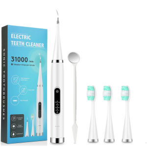 Bộ Bàn Chải Đánh Răng Điện Kèm Máy Tăm Nước Cầm Tay - Máy Tưới Nước Miệng Để Loại Bỏ Vết Bẩn Cao Răng Bộ Dụng Cụ Làm Sạch Răng Cho Người Lớn