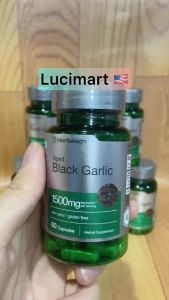 Viên uống tỏi đen Garlic 1500mg / 3600mg Horbaach [Hàng Mỹ]
