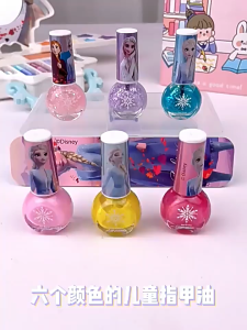 3PCS Kids Nail Polish Family Bundle Water-Based Safe For Siblings Sharing