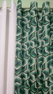 SeamSure 3in1 Grommet Curtain Set Emerald