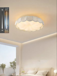 DGY | Vintage Song Dynasty French Cream Bedroom Ceiling Light