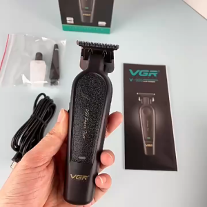 VGR V-995 Hair Trimmer Professional Hair Cut Machine Electric T Blade Barber Clippers Cordless Rechargeable Hair Trimmer for Men