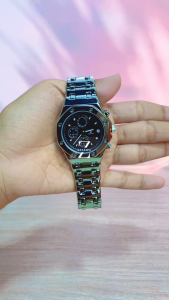 Gaviten Jam Tangan Pria Gaviten GV 101 Silver Black Original Garansi Resmi 1 Tahun