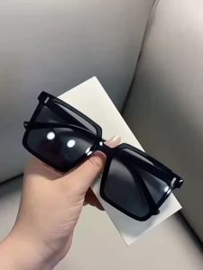 Kính Mát Thời Trang Khung Vuông Dành Cho Nữ Chống Tia UV400 Tròng Kính Polycarbonate Kính Thời Trang Nam Nữ