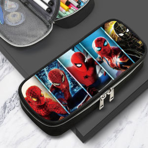 Hộp Đựng Bút Chì Vải Canvas Dung Tích Lớn Chống Rơi Hộp Đựng Đồ Dùng Học Tập Cho Bé Trai Hộp Đựng Bút Chì Bằng Nhựa