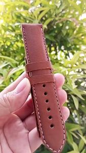 Tali Jam Tangan Pria Custom - Pull Up Warna Tan Garansi 1 tahun