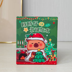 Đồ Chơi Capybara Dễ Thương Giáng Sinh Trung Quốc Quà Tặng Sáng Tạo Cho Bé Gái Đồ Trang Trí Nhà Bằng Nhựa Chúc Mừng Giáng Sinh