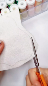 ผ้าสักหลาด แบบแข็ง (แบ่งตัดหลา ขนาด 91x91cm.) หน้าผ้า 36 นิ้ว สักหลาด Polyester Felt