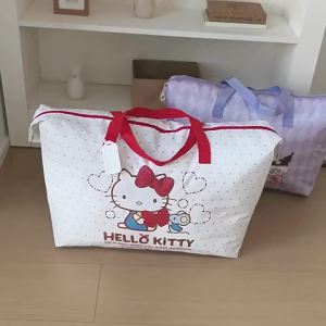 Sanrio | Sanrio Large Capacity Storage Bag Cotton Duvet Bag Cartoon Travel Seasonal Moving Clothing Storage Classification And Sorti