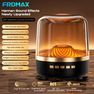 Wireless Bluetooth Speakers Powerful Portable Sound Box Subwoofer panoramic surround sound effec USB Sound System LED Lights