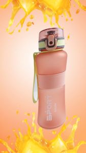 Botol Minum Sport Olahraga Sportlife 650ML Anti Selip Desain Simpel System Pengunci Ganda-YY-151