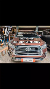 GECA CAR RUNNING BOARD SIDE STEP FOR TOYOTA INNOVA 2015+ SIDE STEP BOARD (5123)