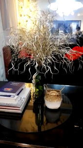 Christmas Decoration 12 Heads Artificial Dragon Beard Branches Wedding Home Decor Fake Coral Curly Plastic Simulation Plant