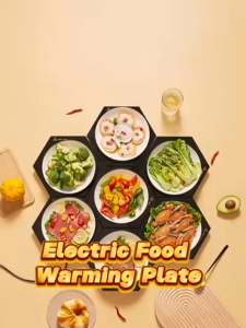 Electric Food Warming Plate 4pcs 1set Quickly Heating Food Warming Board