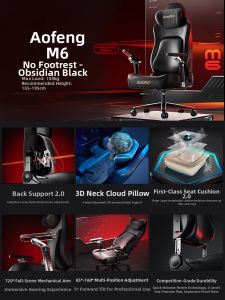 Ergonomic Leather Gaming Chair
