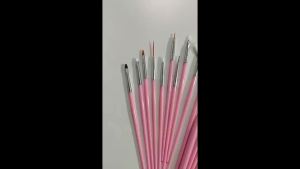 Nexlent Professional Nail Art Design Painting Set 15 pcs Acrylic Oil Watercolors Artist Paint Brushes