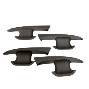 PERODUA BEZZA DOOR HANDLE PROTECTOR With Logo Cover Carbon Fiber Matte Inner Bowl Insert Car Door Guard Pintu Kereta 汽车门碗保护