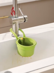 Giỏ treo lọc rác thải thực phẩm bồn rửa chén nhà bếp Giỏ thoát nước nhanh bồn rửa kiểu nút nhấn