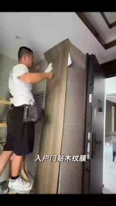 Wallpaper wooden design waterproof self-adhesive waterproof home decoration 45cmx10m