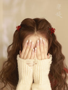 Kẹp Tóc Bướm Nhung Cạp Cao Dễ Thương Dành Cho Nữ 2 Chiếc Kẹp Tóc Mái Lệch Thời Trang Mới 2025 Phụ Kiện Tóc Kẹp Tóc