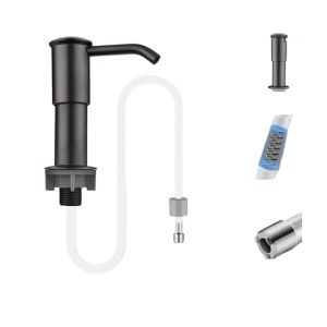 Kitchen Sink Soap Dispenser Pressurer Extended Tube Vegetable Washing Basin Sink Cleaner Dispenser Kitchen Accessories