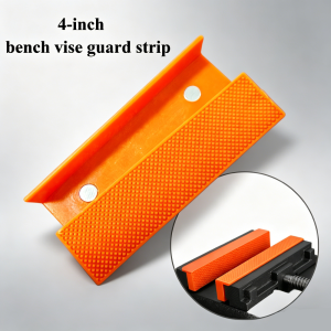 Vise Hard Jaw Pads Covers 4 inch 2 Piece Universal Magnetic Non Marring Multi-Purpose Vice Protectors