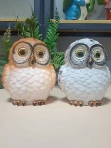 JUYU | Solar Creative Owl Lawn Light