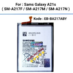 Baterai Samsung A21S A12 A02 A13 M02 M12 EB-BA217ABY Batre Original Batrai