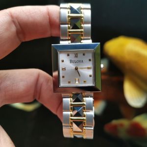 Đồng Hồ Nữ Si Nhật ✨💞 BULOVA - QUARTZ💞✨Kính Sapphire 💞 Niềng và Dây ceramic 💎Size 29 mm 💎 Size Dây 18.5 cm 💞Chống Nước 30 Mét 💞 G.127