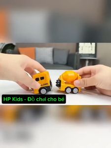 Đồ chơi Robot người máy 6 xe kết hợp lại thành robot lắp ráp kết hợp nam châm