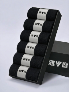 Vớ Nam Kinh Doanh Mid-Calf 100% Cotton Chống Vi khuẩn và Kháng Mùi