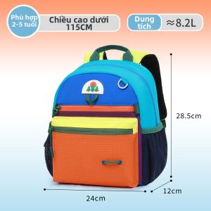 Balo Trẻ Em Nhẹ & Dễ Thương Dung Lượng Lớn