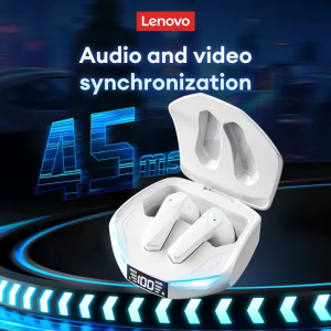 Lenovo | New Lenovo XT53 Wireless Upgrade Bluetooth 5.4 Earphones LED Digital Display Waterproof Headphones Low Latency Gaming Earbuds
