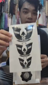 Temporary Tattoo - Bunga Terung