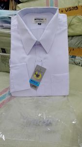 Wendya.T Kemeja Pria Formal Warna PUTIH ✓Kemeja Polos Lengan Panjang