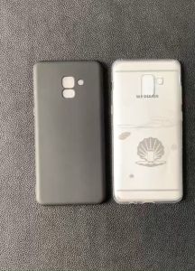 Ốp Lưng Samsung A8+ (Plus) dẻo trong dẻo đen cao cấp bền đẹp