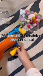 Mainan Pistol Bola Bulu Untuk Anabul Anjing dan Kucing/Mainan Kucing/Mainan Anjing